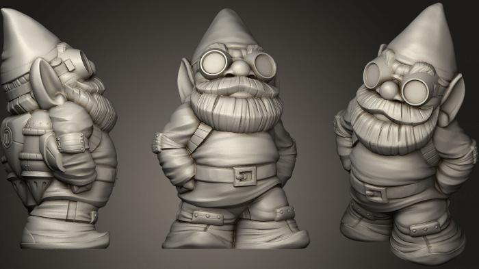 نموذج ثلاثي الأبعاد لآلة CNC ألعاب الأطفال Makerbot Gnome